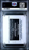 2009 Bowman Sterling Buster Posey / Gordon Beckham #DA-BPGB Dual Autographs Gold Refractor 22/25 San Francisco Giants / Chicago White Sox Sticker Autograph PSA 8 back of card