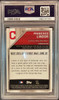 2015 Bowman's Best Francisco Lindor #3 Refractor Cleveland Indians RC PSA 10 back of card