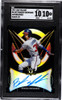 2019 Leaf Valiant Braden Shewmake #BA-BS1 Autographs Black 2/5 Atlanta Braves On-Card Autograph SGC 10 Auto 10 front of card