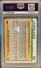 2019 Topps Chrome Ramon Laureano #RA-RL Rookie Autographs Orange Wave Refractor /25 Oakland Athletics On-Card Autograph RC PSA 10 back of card