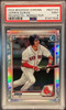 2020 Bowman Chrome Jarren Duran #BCP-144 Prospects Refractor /499 Boston Red Sox PSA 9 front of card