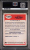 2023 Bowman U Chrome Blake Corum #55BF-26 1955 Bowman Michigan Wolverines PSA 10 back of card