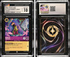 2023 Disney Lorcana Kuzco #45/204 Rise of the Floodborn Wanted Llama CGC Gem Mint 10 front and back of card