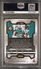 2023 Panini Prizm Tyreek Hill #187 Orange Lazer Prizm Miami Dolphins PSA 9 back of card