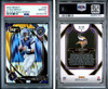2024 Panini Select J.J. McCarthy #246 Club Level Black & Gold Shock Minnesota Vikings RC PSA 10 front and back of card