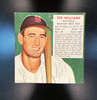 1952 Red Man Tobacco Ted Williams #23 AL All-Star Team HOF VG-EX front of card