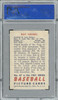 1951 Bowman Roy Sievers #67 St. Louis Browns PSA 7 back of card