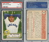 1952 Topps Ken Holcombe #95 Chicago White Sox PSA 4 front and back of card