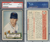 1952 Topps Sheldon Jones #130 New York Giants PSA 4 front and back of card