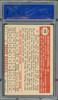 1952 Topps Dixie Howell #135 Cincinnati Reds PSA 5 back of card