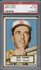 1952 Topps Bob Young #147 St. Louis Browns RC PSA 4 front of card