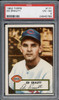 1952 Topps Ed Erautt #171 Cincinnati Reds RC PSA 4 front of card