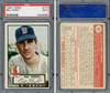 1952 Topps Bill Wight #177 Boston Red Sox PSA 5 (Cert 12026395) front and back of card