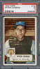 1952 Topps Myron Ginsberg #192 Detroit Tigers RC PSA 5 front of card