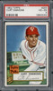1952 Topps Curt Simmons #203 Philadelphia Phillies PSA 4 front of card