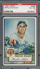 1952 Topps Marlin Stuart #208 Detroit Tigers RC PSA 4 front of card