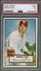 1952 Topps Howie Fox #209 Philadelphia Phillies PSA 5 front of card