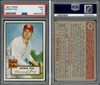 1952 Topps Howie Fox #209 Philadelphia Phillies PSA 5 front and back of card