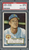 1952 Topps Hoot Evers #222 Detroit Tigers PSA 6 front of card