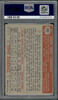 1952 Topps Joe Garagiola #227 Pittsburgh Pirates PSA 4 back of card