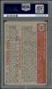 1952 Topps Al Brazle #228 St. Louis Cardinals PSA 4 back of card