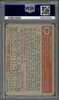 1952 Topps Steve Souchock #234 Detroit Tigers RC PSA 5 back of card