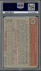 1952 Topps Tom Poholsky #242 St. Louis Cardinals RC PSA 4 back of card
