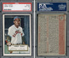1952 Topps Larry Doby #243 Cleveland Indians PSA 4 front and back of card