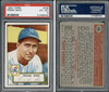 1952 Topps Frank Shea #248 Washington Senators PSA 6 front and back of card