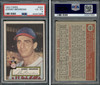 1952 Topps Johnny Berardino #253 Cleveland Indians PSA 4 front and back of card