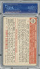 1952 Topps Joe Dobson #254 Chicago White Sox PSA 4 back of card