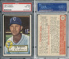 1952 Topps Joe Dobson #254 Chicago White Sox PSA 4 front and back of card