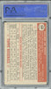 1952 Topps Willard Nixon #269 Boston Red Sox PSA 5 back of card