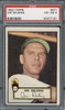 1952 Topps Jim Delsing #271 St. Louis Browns PSA 4 front of card