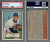 1952 Topps Jim Wilson #276 Boston Braves RC PSA 5.5 front and back of card