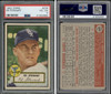 1952 Topps Bud Stewart #279 Chicago White Sox PSA 4 front and back of card