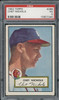 1952 Topps Chet Nichols #288 Boston Braves RC PSA 5 front of card