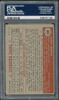 1952 Topps Harry Dorish #303 Chicago White Sox PSA 6 back of card