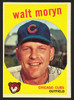 1959 Topps Walt Moryn #488 Chicago Cubs EX+ R100016 front of card