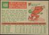 1959 Topps Walt Moryn #488 Chicago Cubs EX+ R100016 back of card