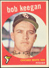 1959 Topps Bob Keegan #86 Chicago White Sox VG-EX R100025 front of card