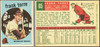 1959 Topps Frank Torre #65 Milwaukee Braves EX R100027 front and back of card