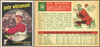 1959 Topps Pete Whisenant #14 Cincinnati Redlegs Low Grade - Creases R100034 front and back of card