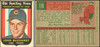 1959 Topps John Buzhardt #118 Rookie Stars Chicago Cubs RC Good R100045 front and back of card