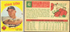 1959 Topps Steve Bilko #43 Los Angeles Dodgers EX R100048 front and back of card