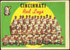 1959 Topps Cincinnati Redlegs #111 Team Checklist Cincinnati Redlegs VG-EX R100061 front of card