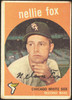 1959 Topps Nellie Fox #30 Chicago White Sox HOF VG R100062 front of card