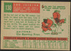 1959 Topps Lou Jackson #130 Rookie Stars Chicago Cubs RC VG R100070 back of card
