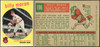 1959 Topps Billy Moran #196 Cleveland Indians Low Grade - Marks R100097 front and back of card
