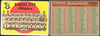 1959 Topps Kansas City Athletics #172 Team Checklist Kansas City Athletics Poor R100106 front and back of card